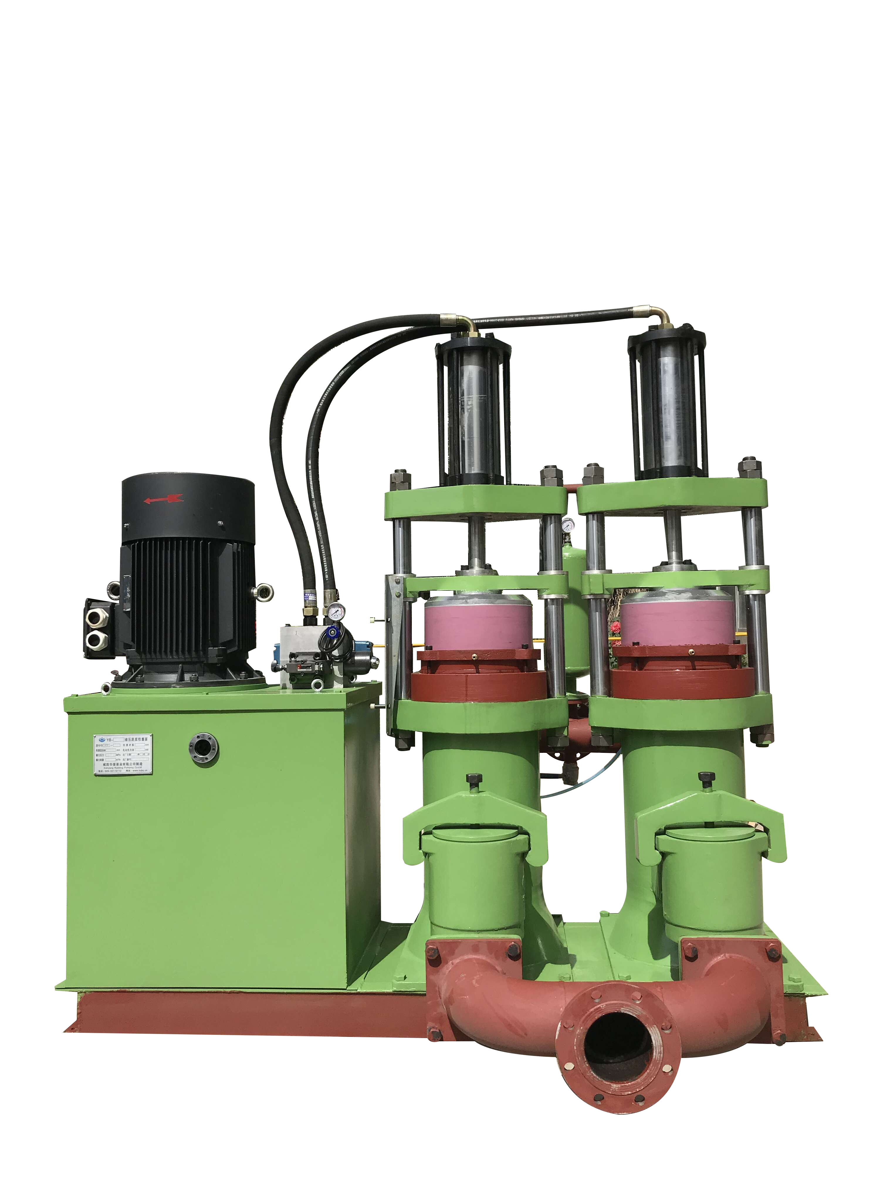 柱塞(sai)壓濾機泵(beng)