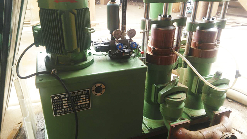 YB200陶瓷(ci)柱塞(sai)泵印(yin)染行(hang)業使(shi)用現(xian)場圖(tu)