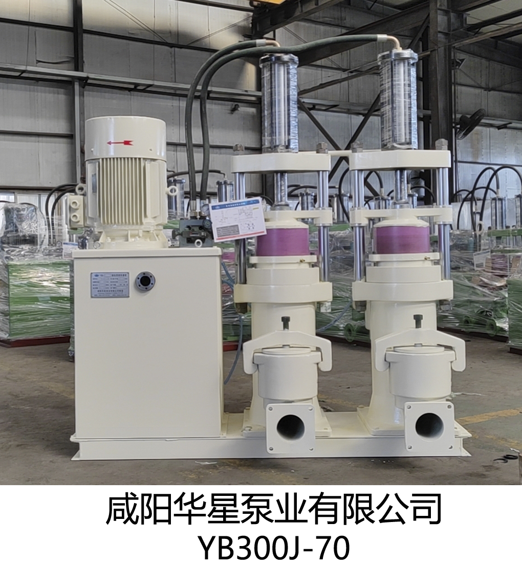 YB300J-70陶瓷(ci)柱塞(sai)泵正(zheng)面