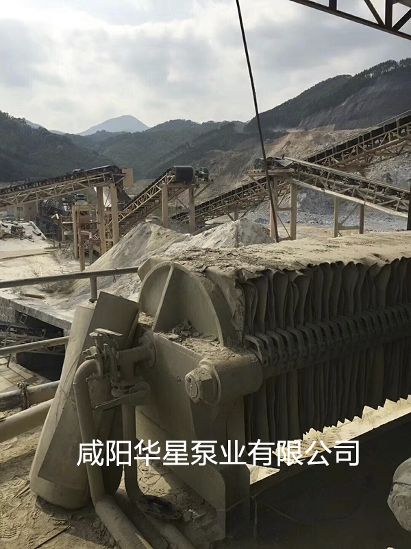 陶瓷柱塞(sai)泵使用現(xian)場礦山開(kai)采尾礦處(chu)理