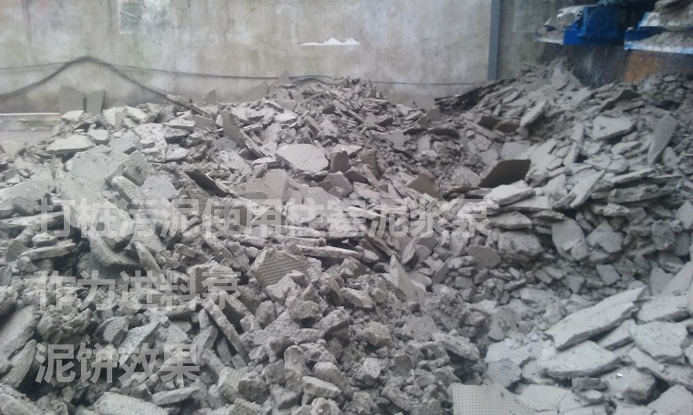 處理(li)後的(de)泥餅(bing)7