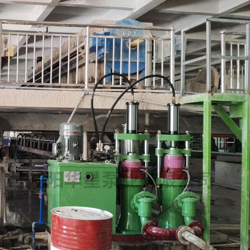 壓濾(lü)機節能進(jin)料泵，液壓(ya)陶瓷柱塞(sai)泥漿泵