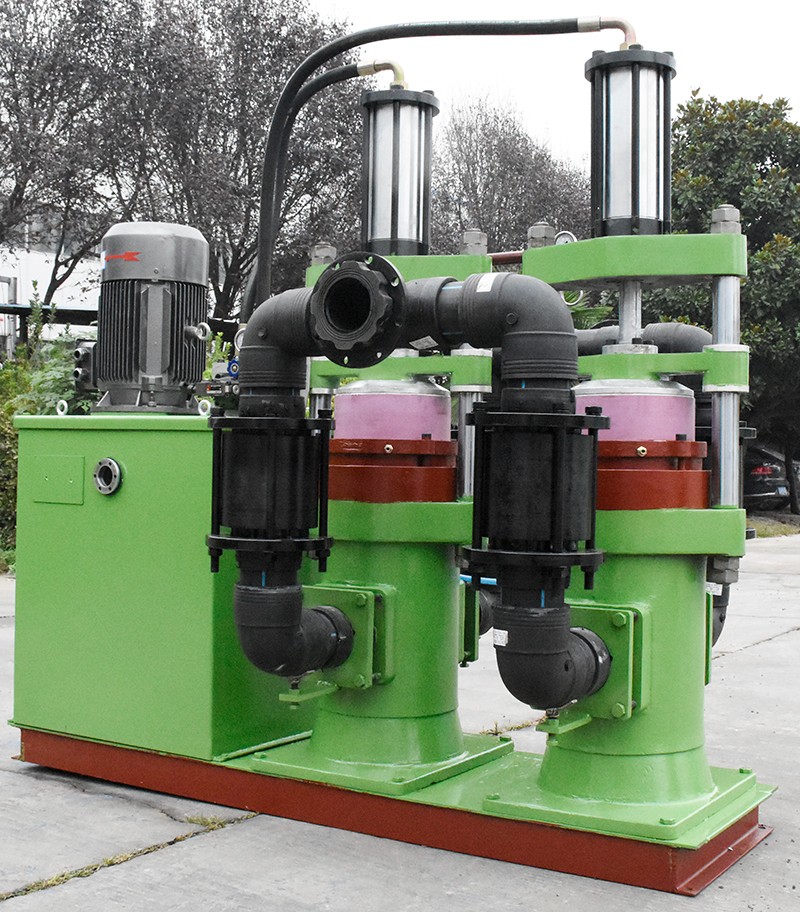 壓濾機節(jie)能進料泵(beng)，液壓陶瓷(ci)柱塞泥漿(jiang)泵