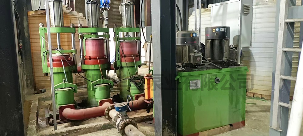 洗煤廠陶(tao)瓷柱塞泵(beng)使用現場(chang)