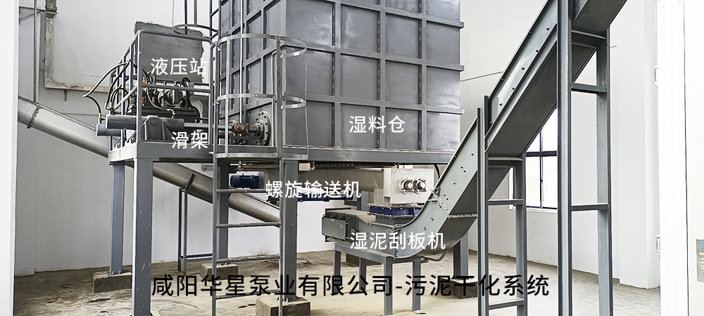 市(shi)政污(wu)泥幹(gan)化系(xi)統